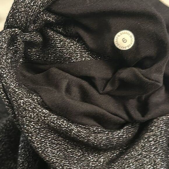 Lululemon NWT Scuba High-Rise Jogger Sparkle Black size 6 - Picture 5 of 6